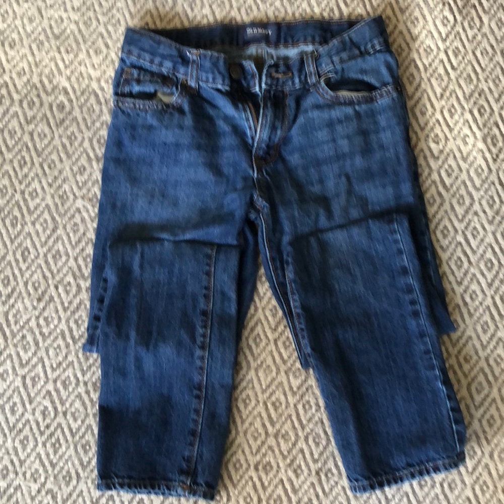 Old Navy boys 12 regular blue jeans